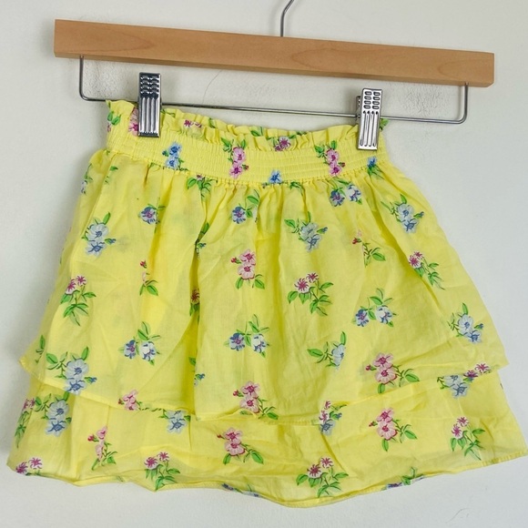 Janie and Jack Other - Janie and Jack yellow from layered skirt. Mini skirt with floral print. Size 4